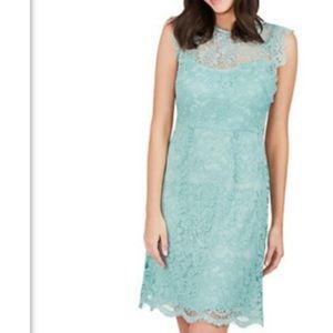Sea foam Lace dress - Betsey Johnson